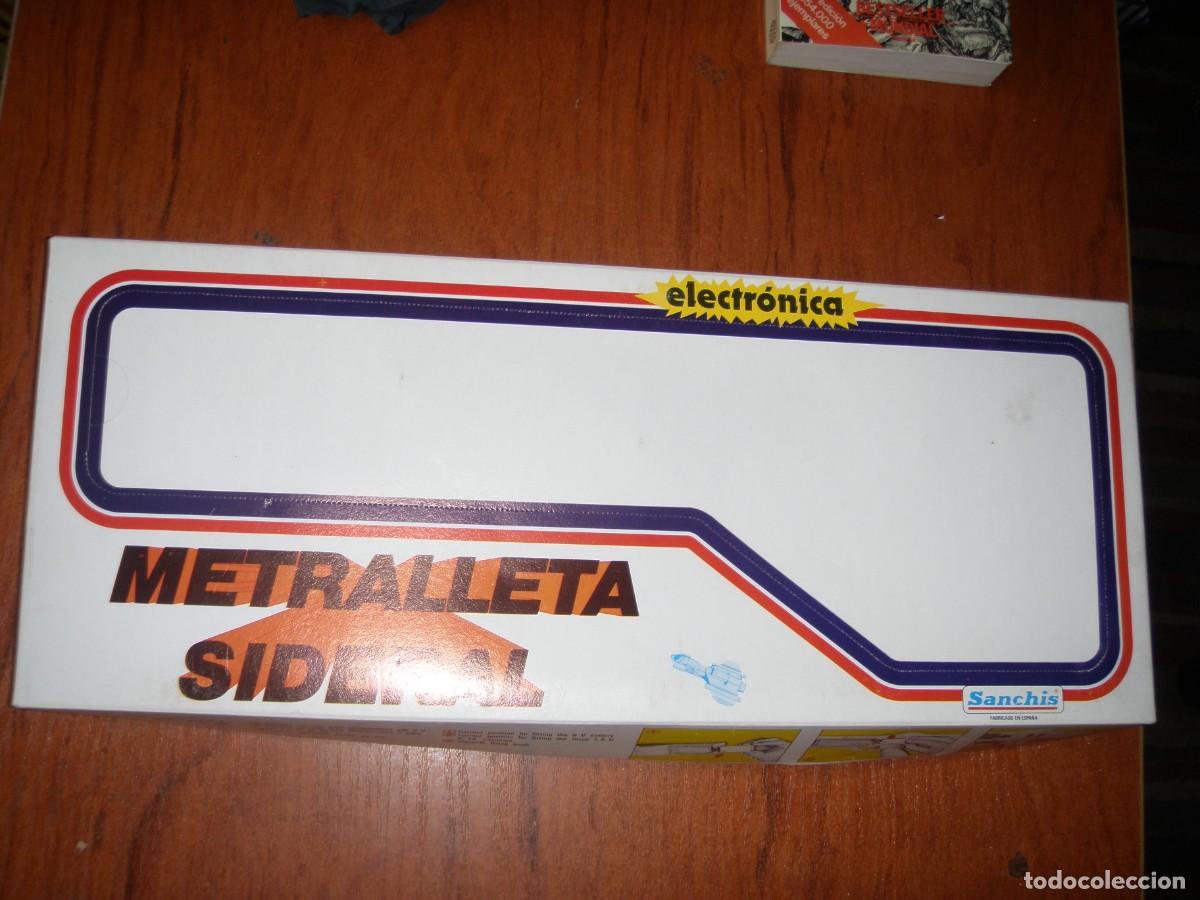 Juguetes antiguos Sanch&iacute;s: METRALLETA SIDERAL SANCHIS FUNCIONANDO - Foto 5
