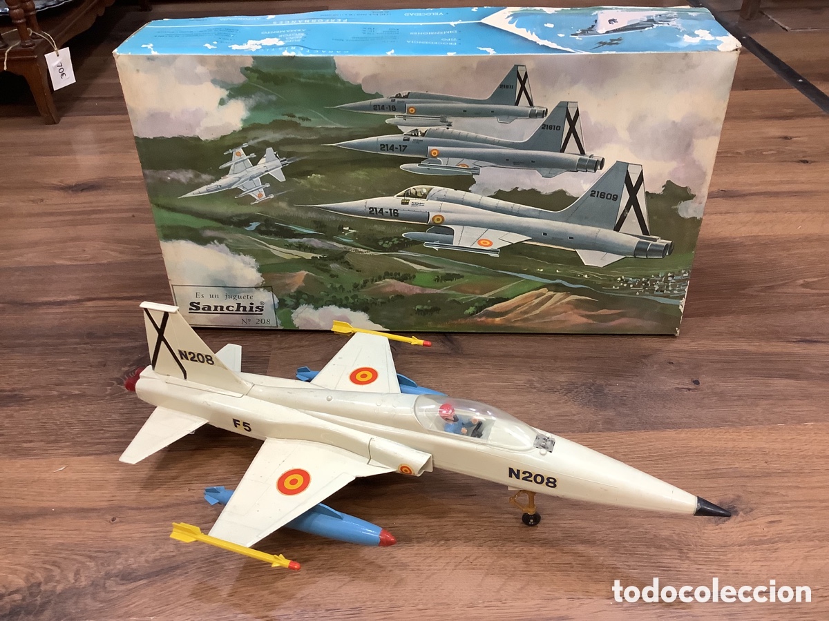 Juguetes antiguos Sanch&iacute;s: Avi&oacute;n Sanchis a&ntilde;os 70