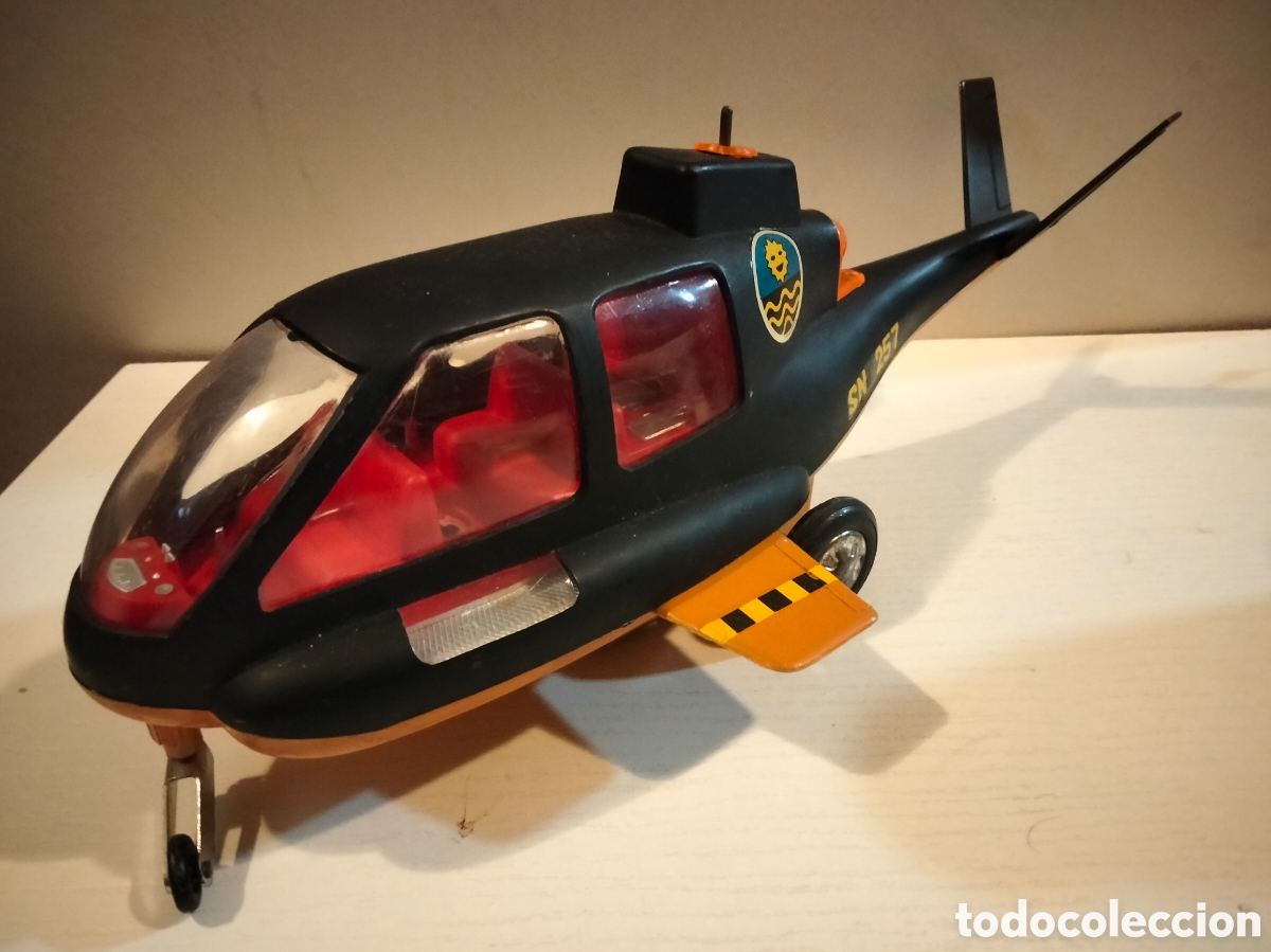 Juguetes antiguos Sanch&iacute;s: Sanch&iacute;s helic&oacute;ptero moby dick cola de golondrina