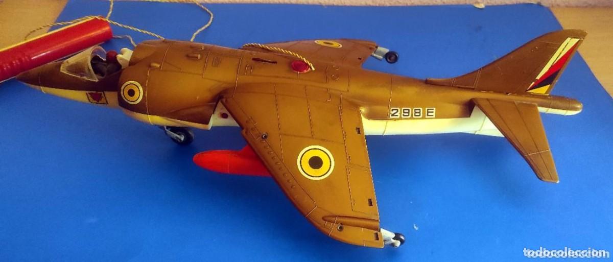 Juguetes antiguos Sanch&iacute;s: SANCHIS HARRIER 298 E CABLE DIRIGIDO FUNCIONANDO PERFECTAMENTE