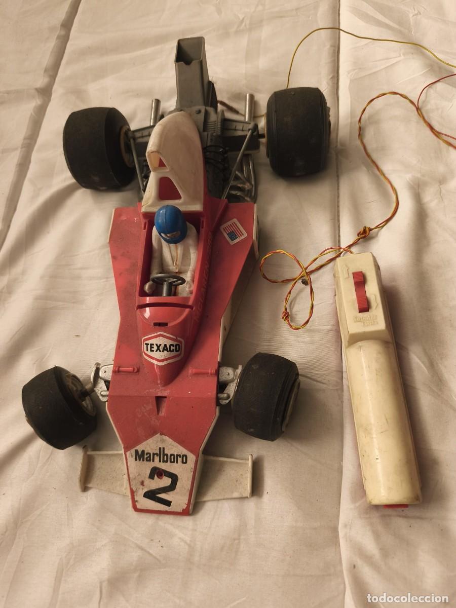 Juguetes antiguos Sanch&iacute;s: McLaren 299 . N&uacute;mero 2 . Vintage a&ntilde;os 70 . Sanch&iacute;s . coche de carreras teledirigido de F&oacute;rmula 1