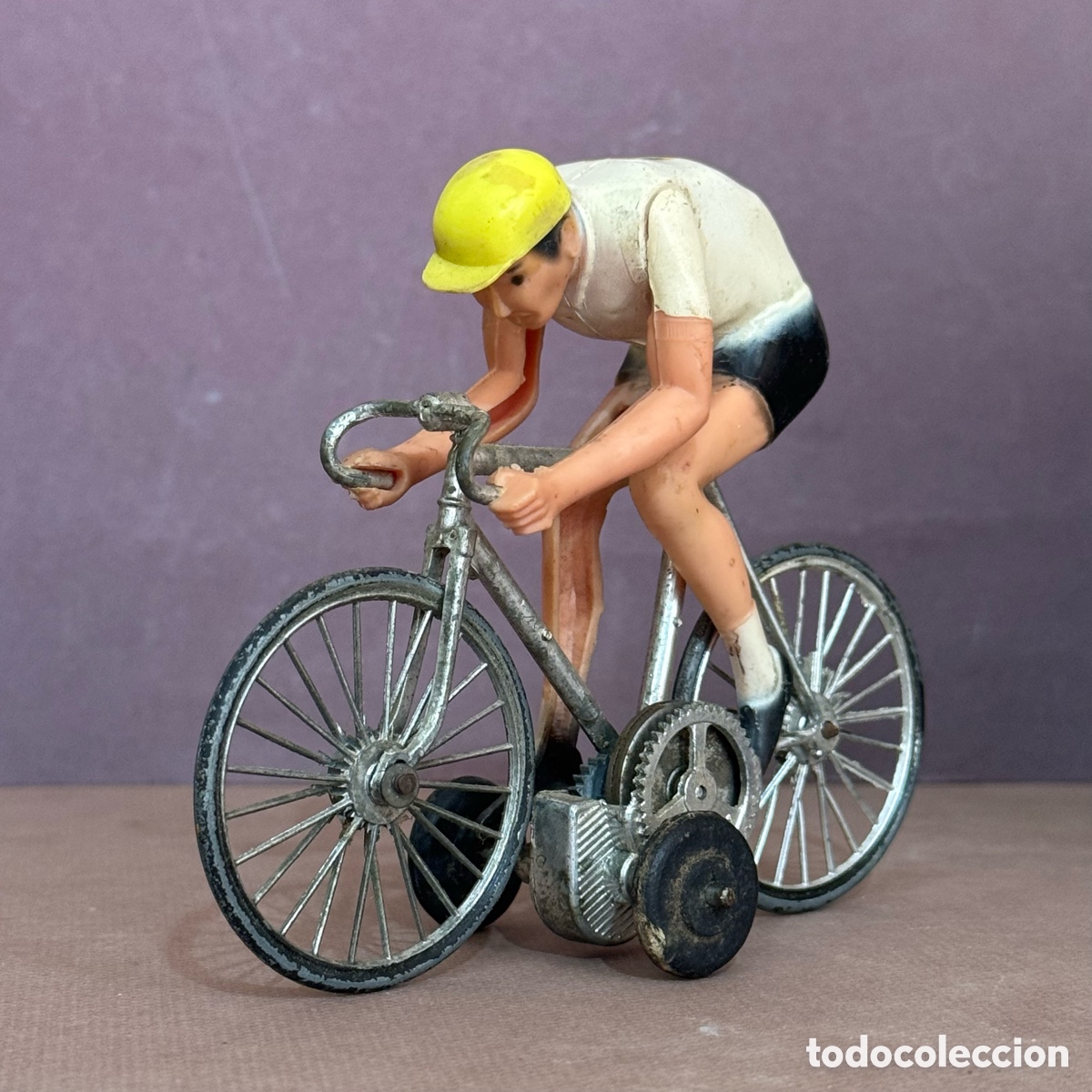 Giocattoli antichi Sanch&iacute;s: Rara Bicicleta de carreras - Juguetes Sanchis - IBI (Alicante)