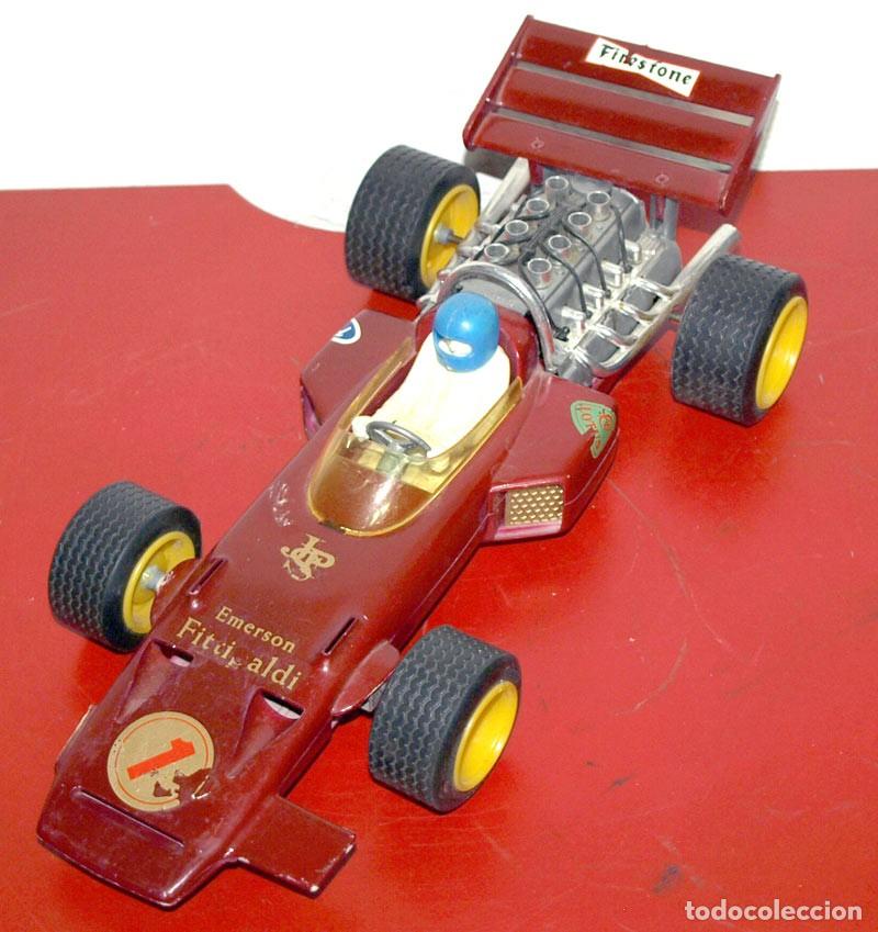 Juguetes antiguos Sanch&iacute;s: F1 JPS Emerson Fittipaldi - de Sanchis