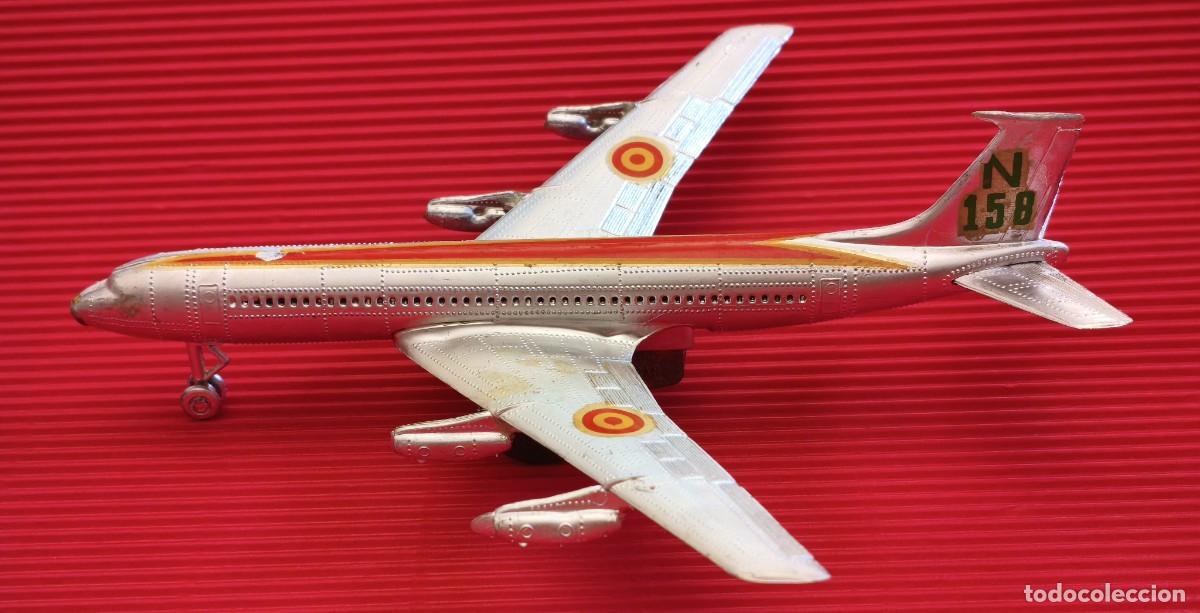 Juguetes antiguos Sanch&iacute;s: Avi&oacute;n Boeing 707. &iquest;Creaciones Econ&oacute;micas Sanchis?