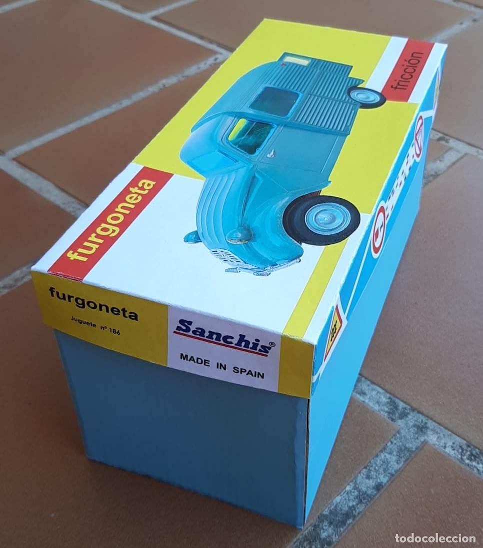 Sanch&iacute;s Old Toys: SANCHIS CAJA FURGONETA REF. 186 VERSI&Oacute;N CAT&Aacute;LOGO
