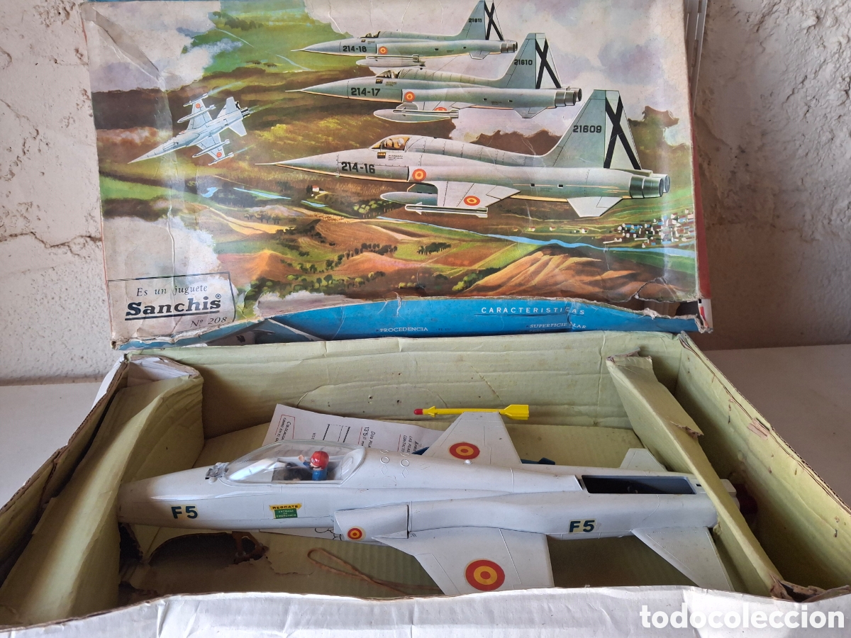 Jouets anciens Sanch&iacute;s: AVION NORTHOP F-5 DE SANCHIS