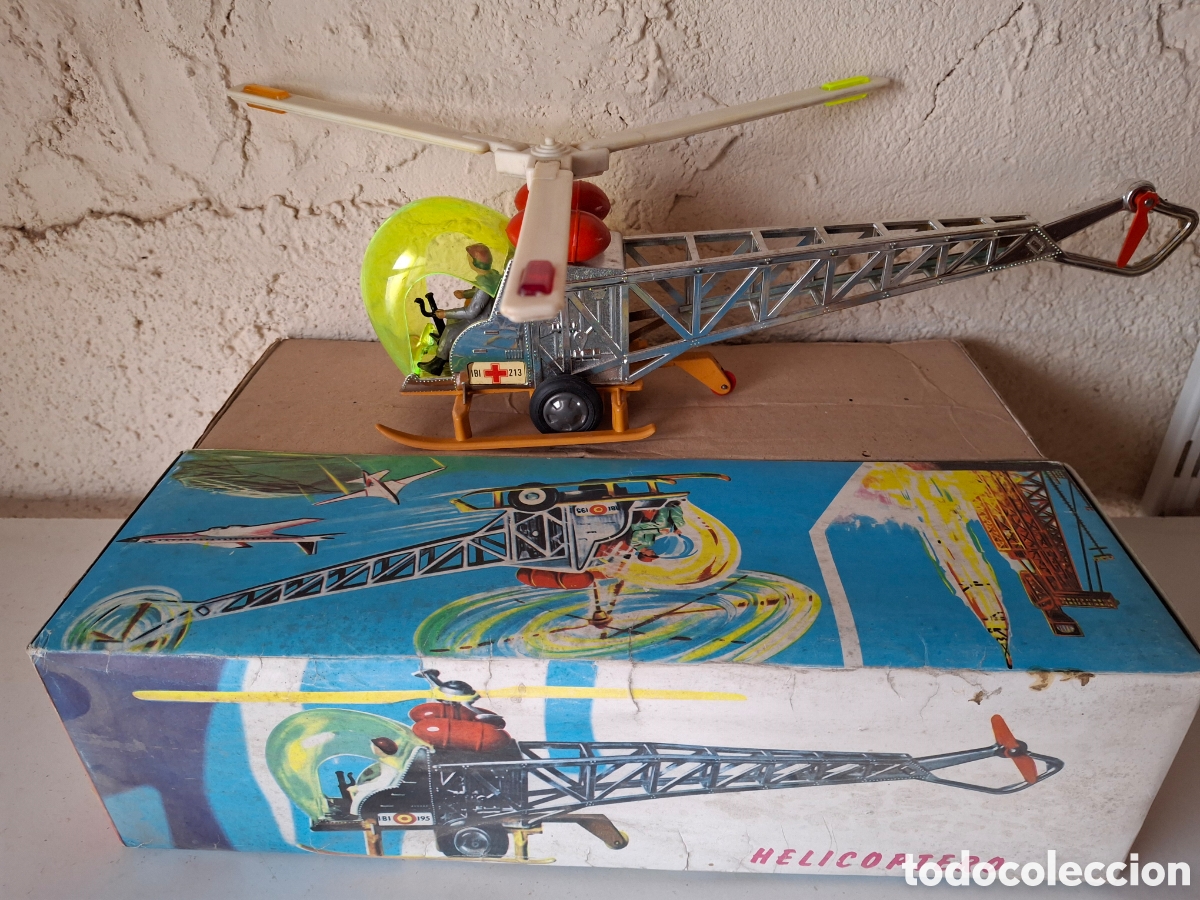 Altes Spielzeug Sanch&iacute;s: HELICOPTERO PATENTADO DE SANCHIS