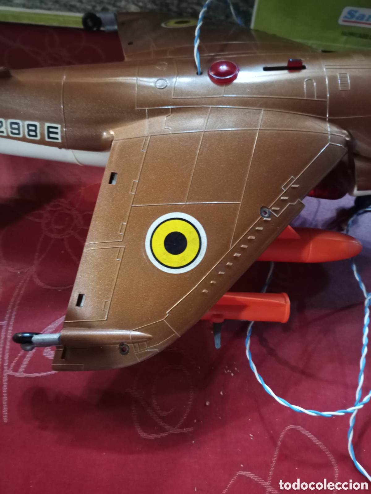 Juguetes antiguos Sanch&iacute;s: Avi&oacute;n Harrier referencia 298 &rdquo;E &rdquo; Sanch&iacute;s - Foto 4