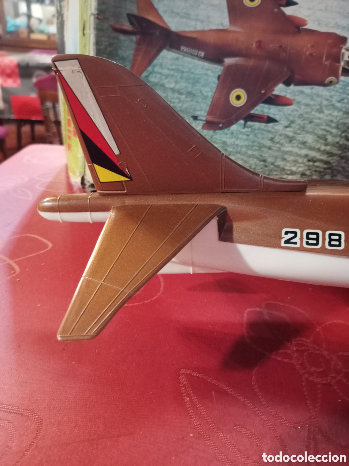 Juguetes antiguos Sanch&iacute;s: Avi&oacute;n Harrier referencia 298 &rdquo;E &rdquo; Sanch&iacute;s - Foto 5
