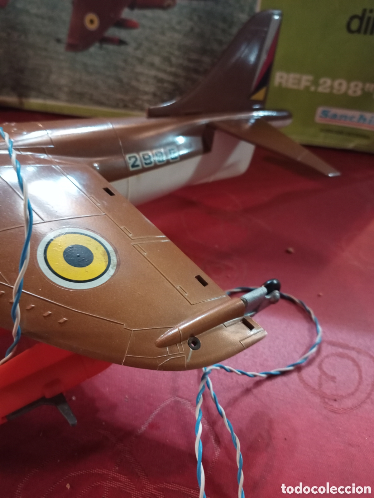 Juguetes antiguos Sanch&iacute;s: Avi&oacute;n Harrier referencia 298 &rdquo;E &rdquo; Sanch&iacute;s - Foto 7