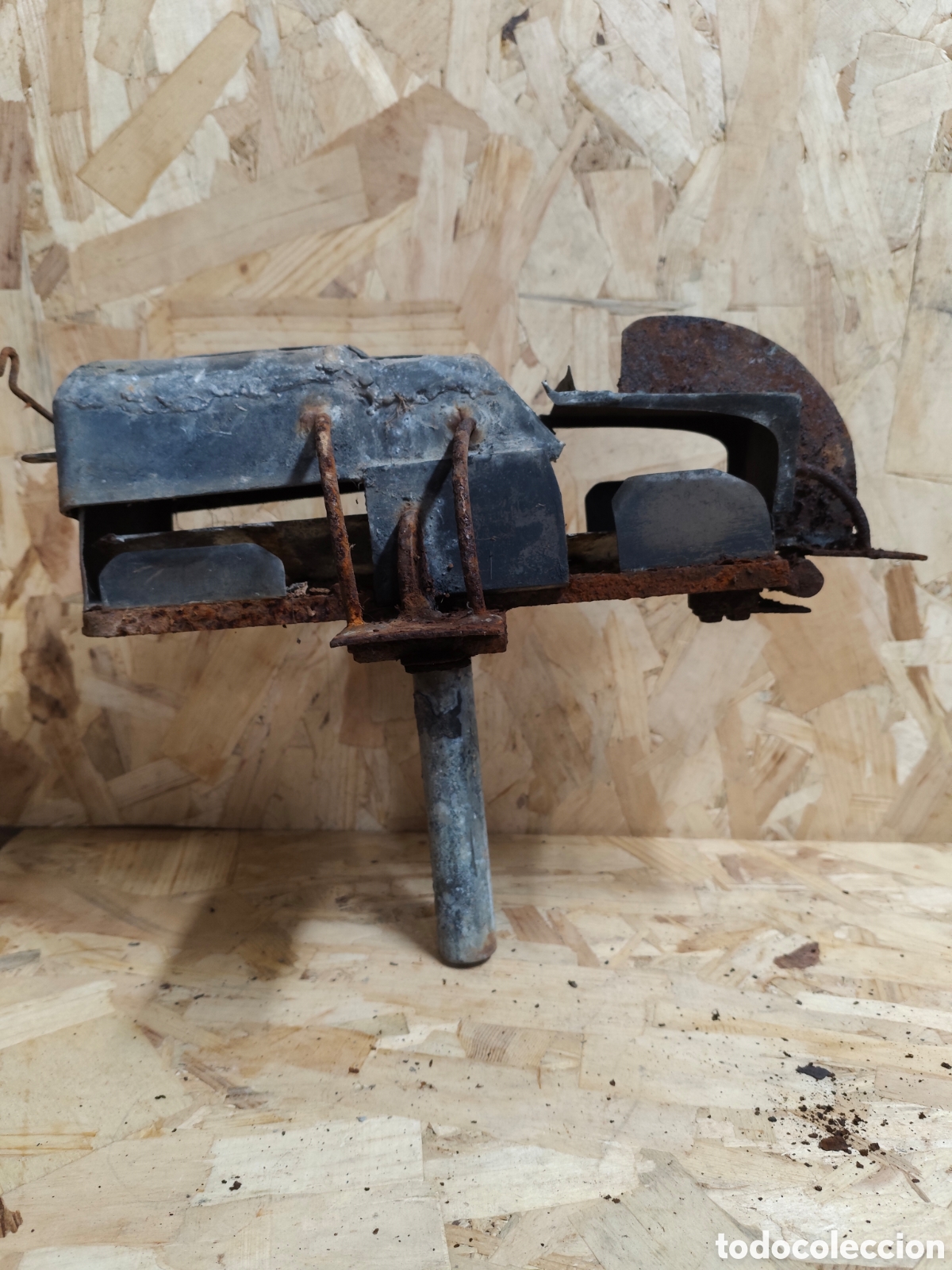 Juguetes antiguos Sanch&iacute;s: Muy Antiguo Troquel molde Trepa para pintar coches Renault R4 furgoneta escala 1/18, posible Sanch&iacute;s