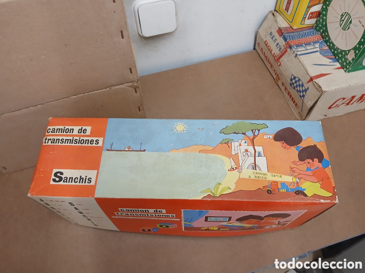 Juguetes antiguos Sanch&iacute;s: Camion sanchis de Transmisiones ref-220 nuevo - Foto 2