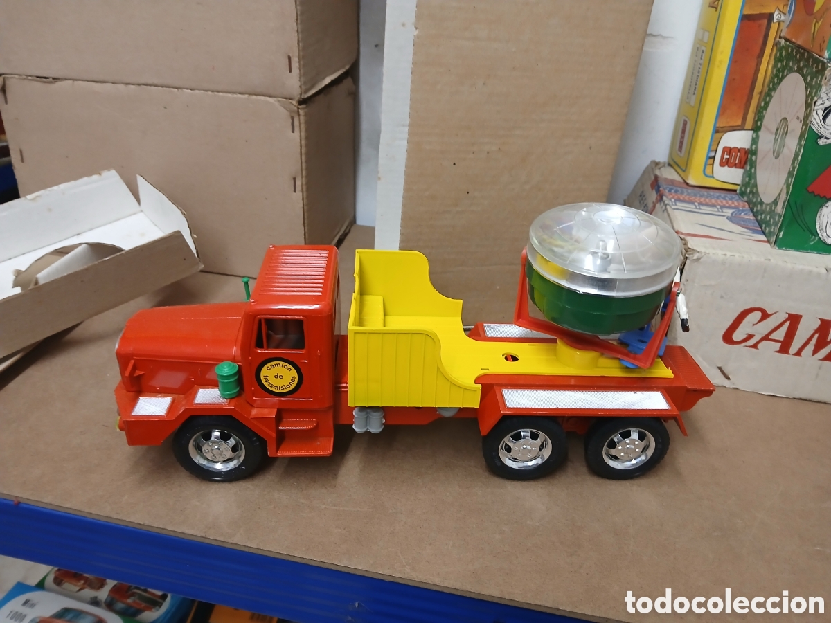 Juguetes antiguos Sanch&iacute;s: Camion sanchis de Transmisiones ref-220 nuevo - Foto 7