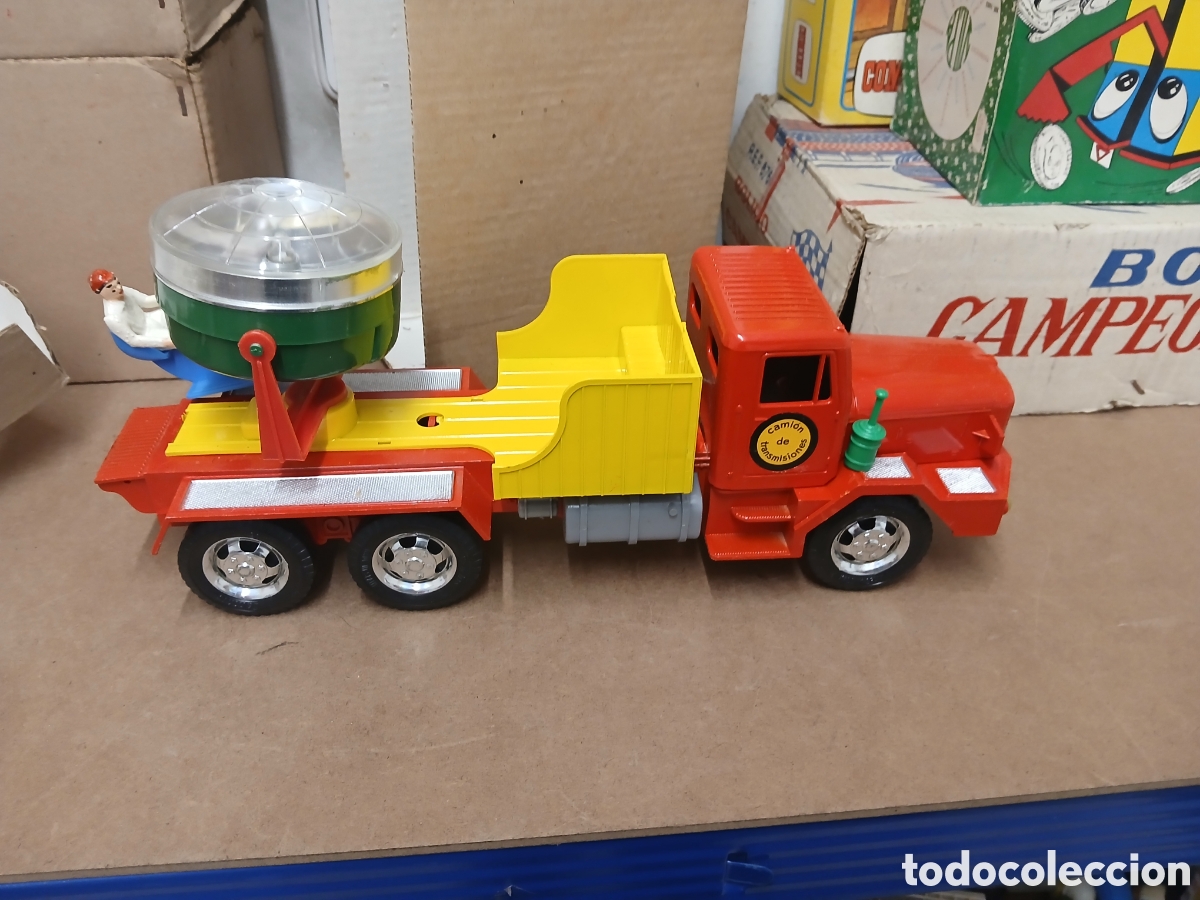 Juguetes antiguos Sanch&iacute;s: Camion sanchis de Transmisiones ref-220 nuevo - Foto 10