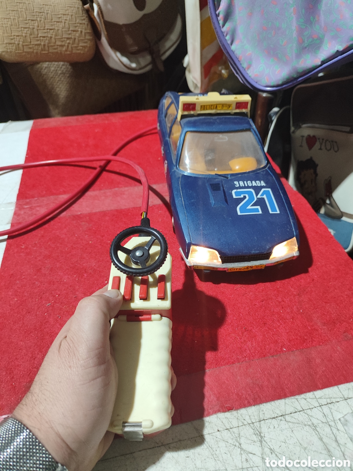 Juguetes antiguos Sanch&iacute;s: Citroen cx polic&iacute;a brigada 21 SANCHIS leer descripci&oacute;n