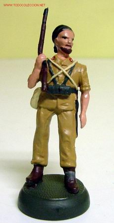 Lot De 5 Soldats WWII Almirall Palou - Figurines Plomb 1:32 (60mm) - Neuf Mais Blisters Abîmés