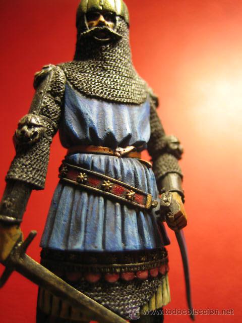 El Principe Negro Siglo XIV soldado plomo escala