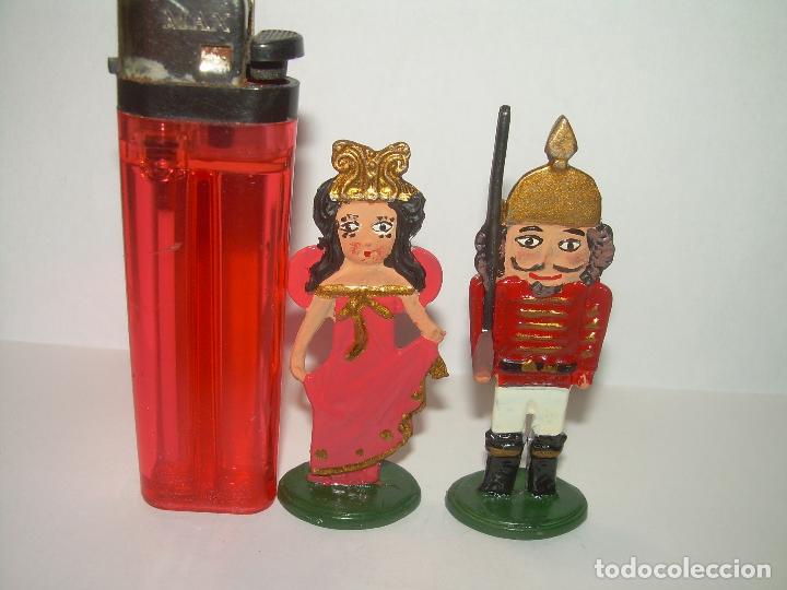 Juguetes antiguos: DOS FIGURAS DE PLOMO. - Foto 4
