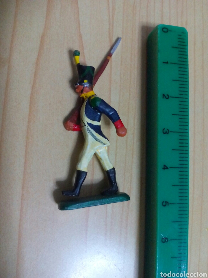 Old Toys: SOLDADO DE PLOMO. TROPAS NAPOLE&Oacute;NICAS. VOLTIGEUR. 3 DE L&Iacute;NEA 1809.