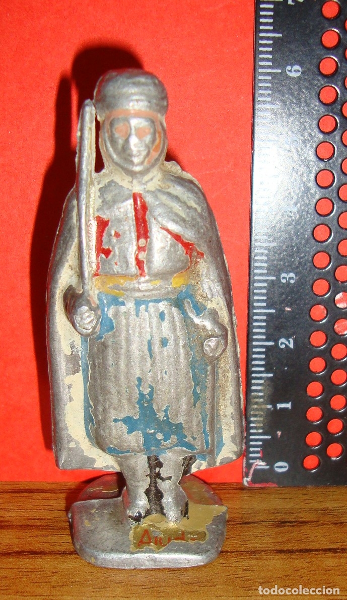 Juguetes Antiguos: ANTIGUA FIGURA DE PLOMO VER FOTOS