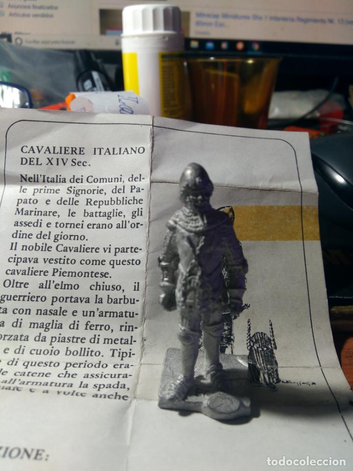 Jogos Antigos: NO SE LA MARCA CAVALIERE ITALIANO SIGLO XIV   54mm
