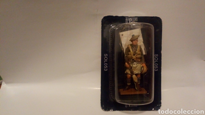 Jogos Antigos: Blister soldado de plomo - del prado ( m&aacute;s 5 euros gastos de env&iacute;o)