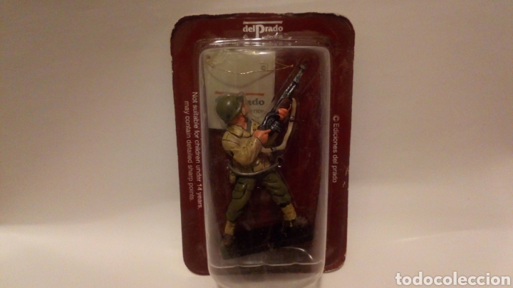 Jogos Antigos: Blister soldado de plomo - del prado ( m&aacute;s 5 euros gastos de env&iacute;o)