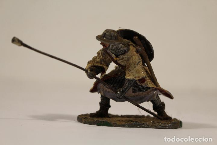 Juguetes Antiguos: del prado - soldados de caballos de plomo - gotland militiaman, visby 1361