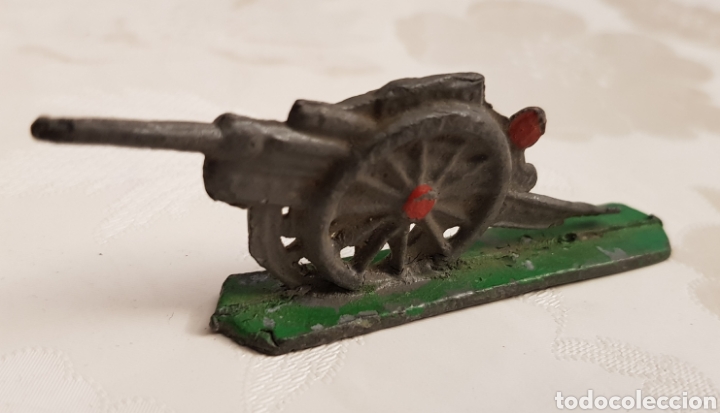 Juguetes Antiguos: Ca&ntilde;on de plomo a&ntilde;os 40.