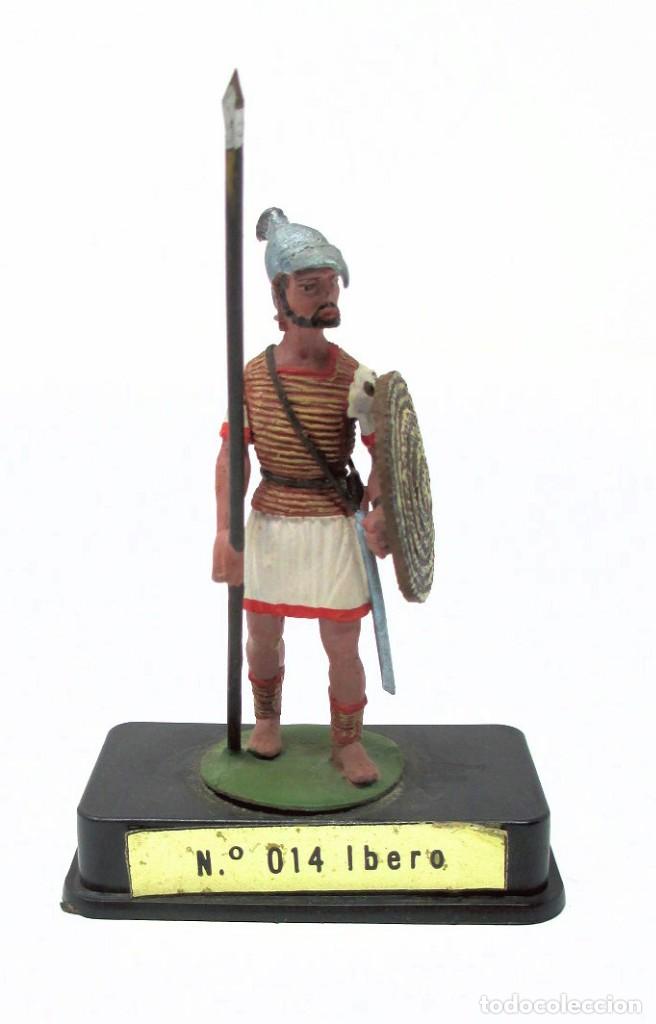 Jeux Anciens: Figura de Plomo de &Iacute;bero n&ordm; 014 de Alymer - Miniploms. 7 cm de alto.