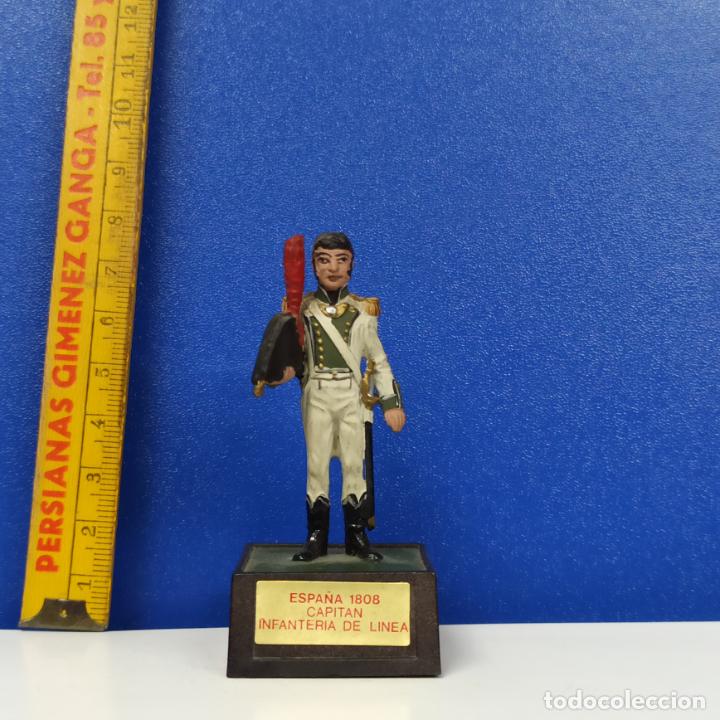 Jeux Anciens: SOLDADITO DE PLOMO - ESPA&Ntilde;A 1808 CAPITAN INFANTERIA DE LINEA - MARCA SOLDAT