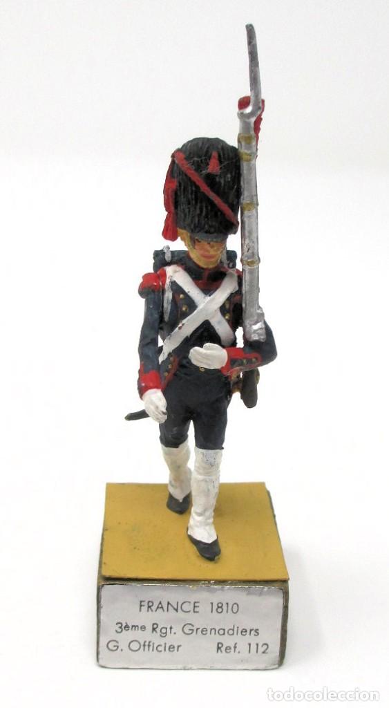 Jogos Antigos: Soldado de Plomo - France 1810 - 3&egrave;me Rgt. Grenadiers G. Officier - Ref. 112 - A&ntilde;os 60.