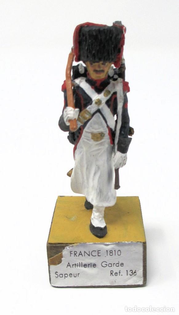 Jogos Antigos: Soldado de Plomo - France 1810 - Artillerie Garde Sapeur - Ref. 136 - A&ntilde;os 60.
