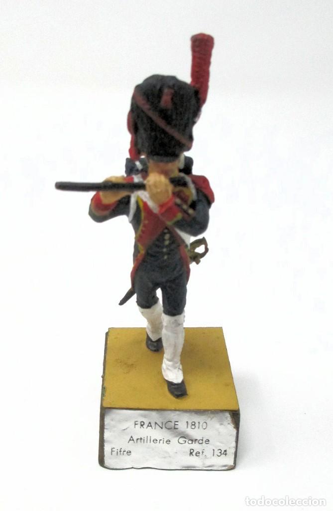Jogos Antigos: Soldado de Plomo - France 1810 - Artillerie Garde Fifre - Ref. 134 - A&ntilde;os 60.