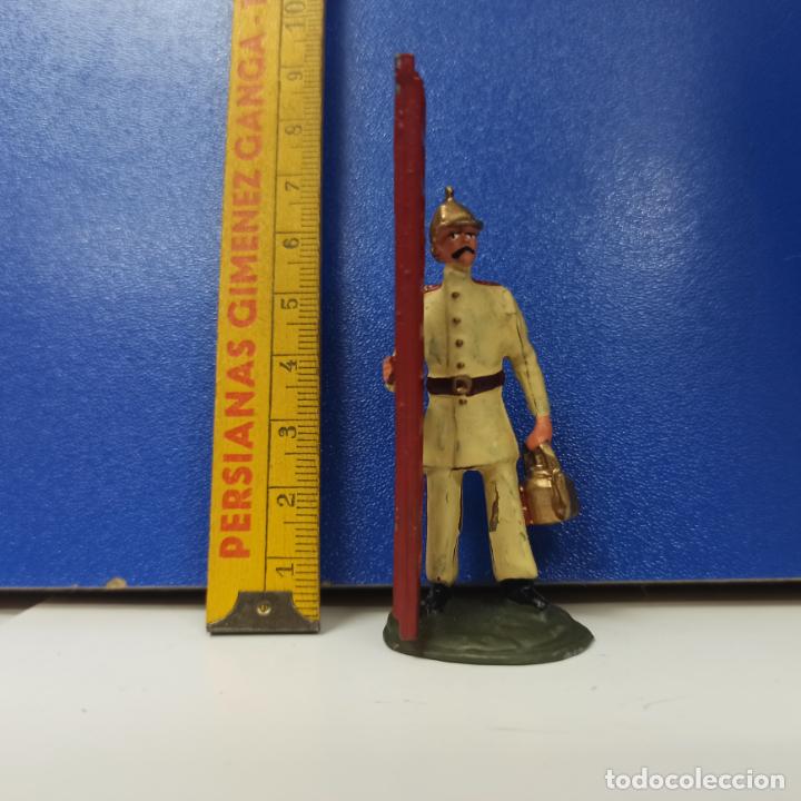 Jeux Anciens: SOLDADO MINIATURA DE PLOMO - BOMBERO