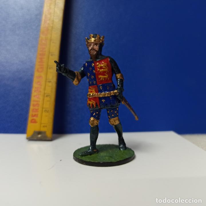 Jogos Antigos: SOLDADITO MINIATURA DE PLOMO - KING EDWARD III OF ENGLAND - MARCA ALYMER