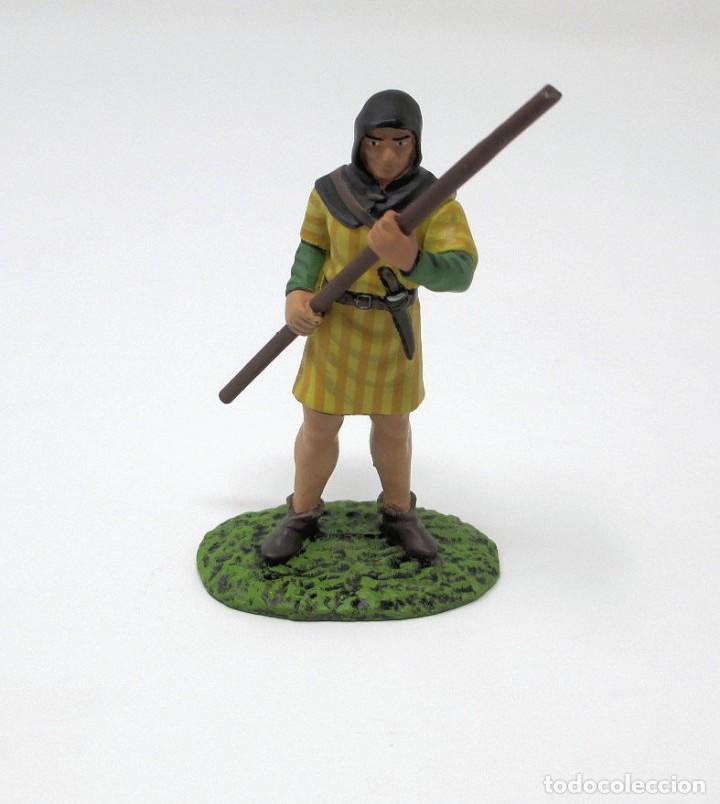 Altes Spielzeug: Figura de Plomo - Soldado Medieval - 6 cm de alto.