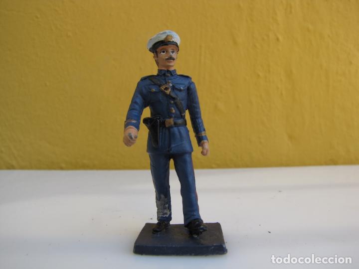 Juguetes Antiguos: 15.- Infanter&iacute;a de marina. Plomo 6 cm