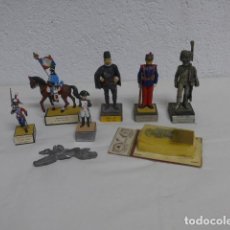 Juguetes Antiguos: LOTE DE SOLDADOS O SOLDADITOS DE PLOMO ANTIGUOS, VARIEDAD, VER FOTOS.. Lote 295860263