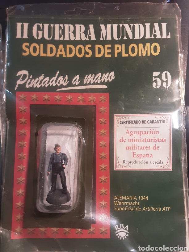 Giochi Antichi: Suboficial de artiller&iacute;a ATP de los Wehrmacht de Aleman&iacute;a 1944