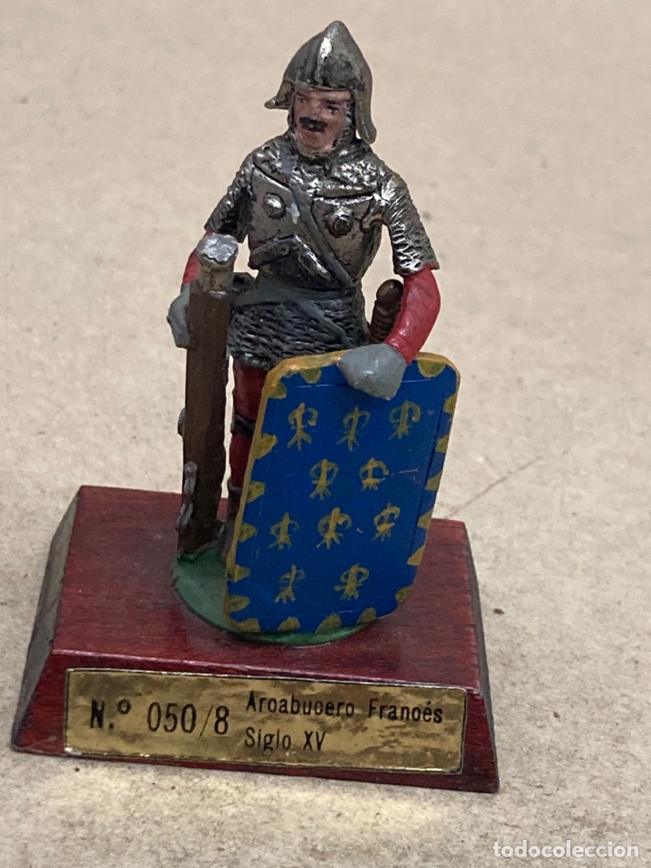 Jogos Antigos: Figura de plomo Aroabucero Frano&eacute;s Siglo XV