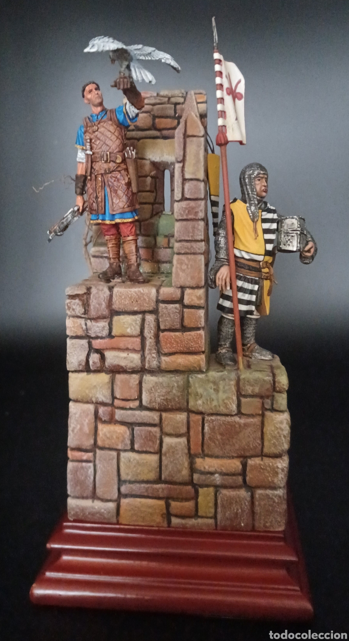 Juguetes Antiguos: TORRE DE CASTILLO MEDIEVAL 1 - 54 mm