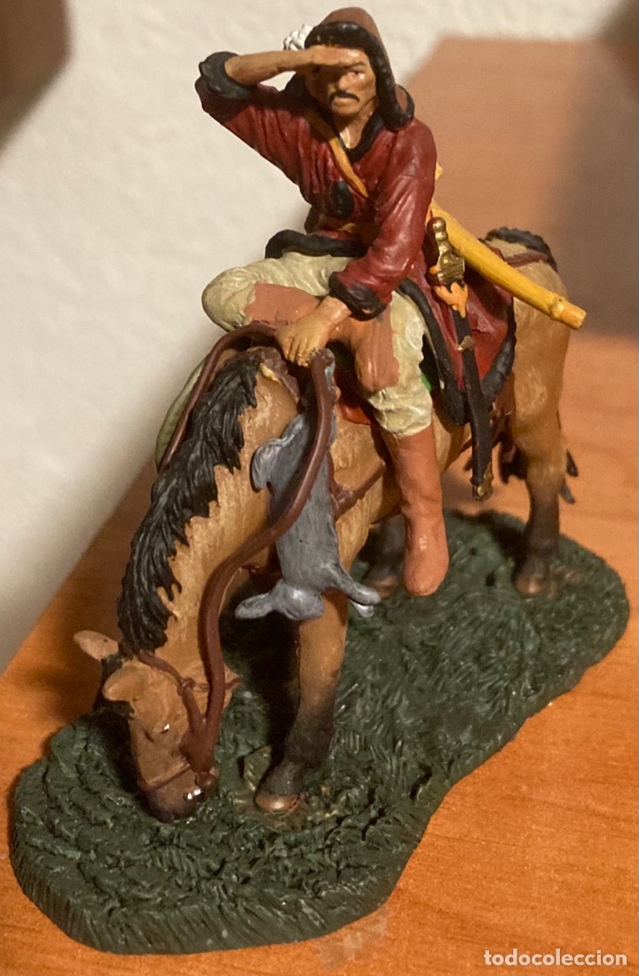 Juguetes Antiguos: Atila rey de los Hunos a caballo. Gran calidad.