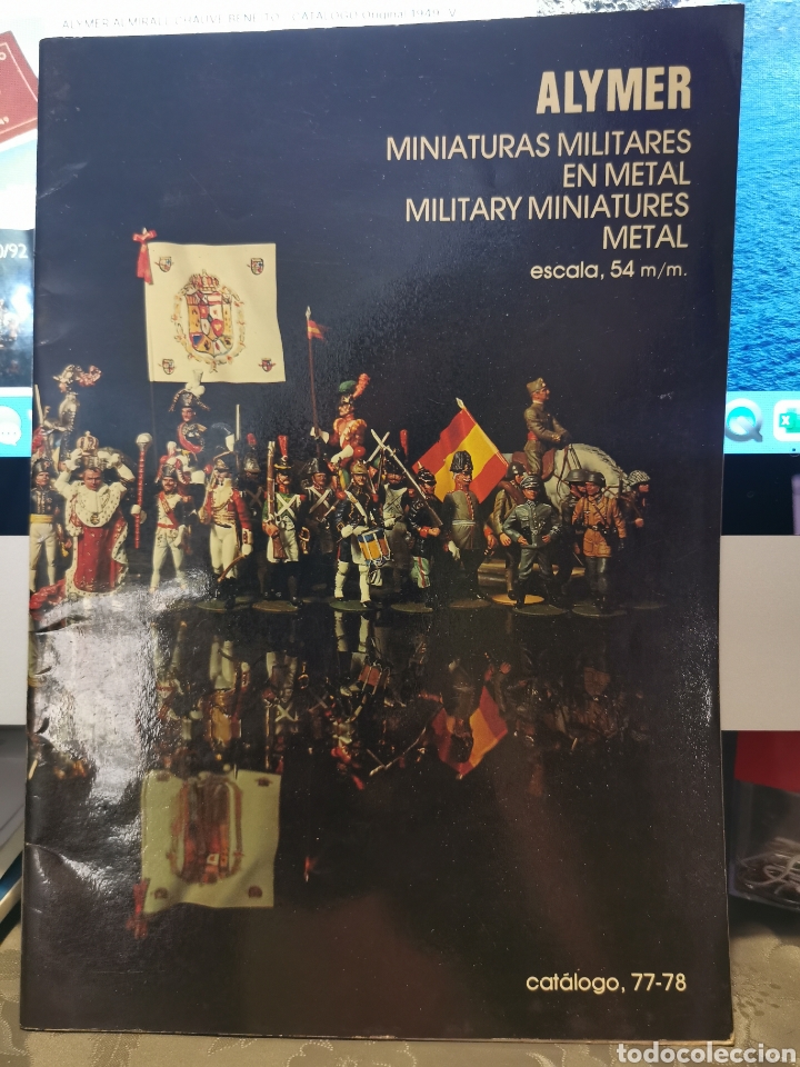 Juguetes Antiguos: Alymer cat&aacute;logo miniaturas militares, cat&aacute;logo 77-78