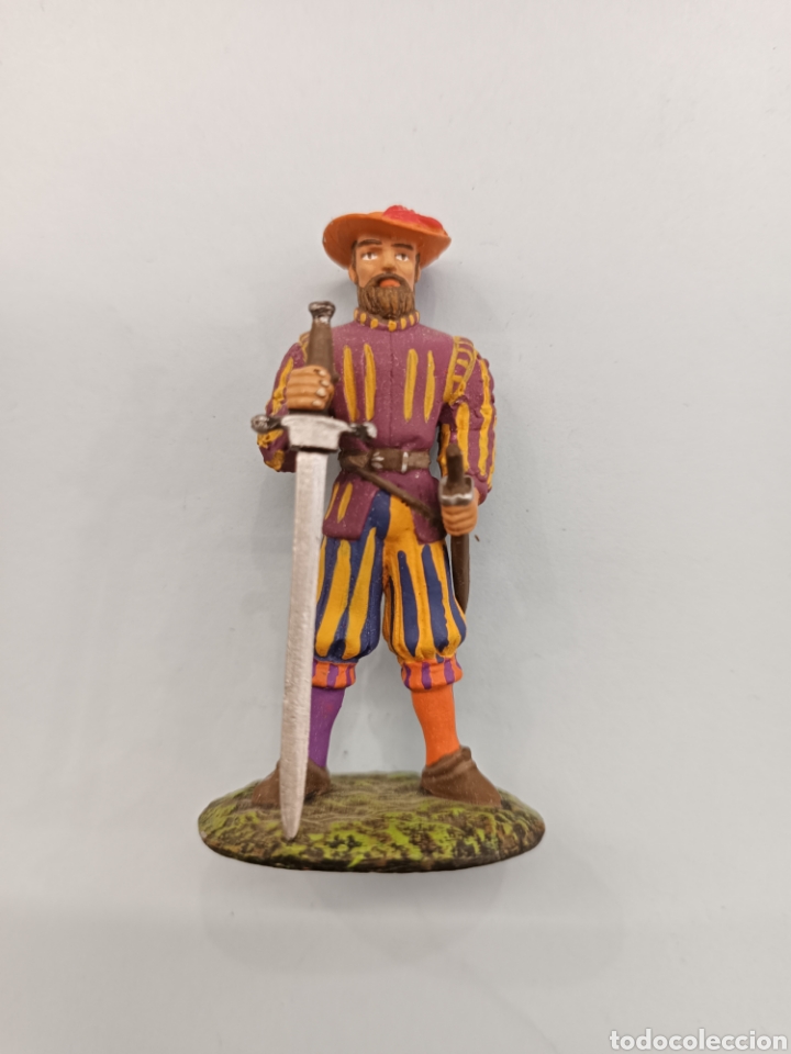 Altes Spielzeug: Altaya soldado plomo, Lansquenete alem&aacute;n S.XV