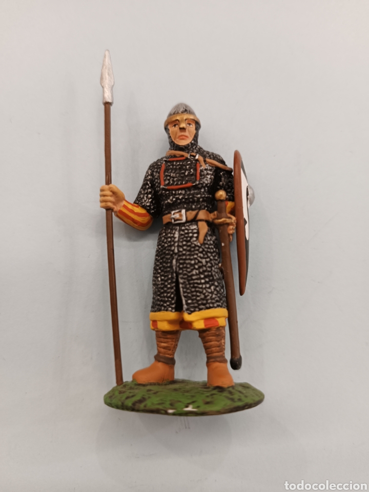 Altes Spielzeug: Altaya, soldado plomo guerrero normando