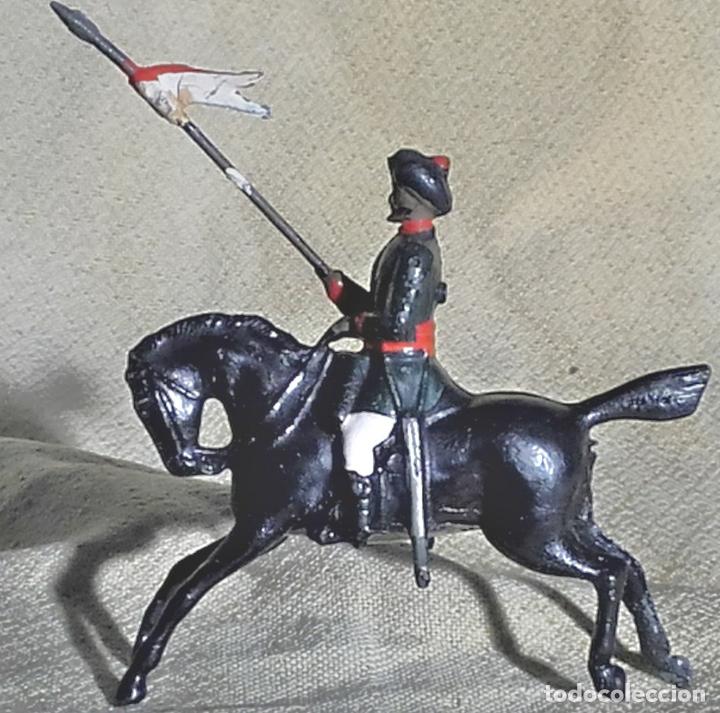 Jeux Anciens: jinete Bombay con caballo, Britains 1960 plomo