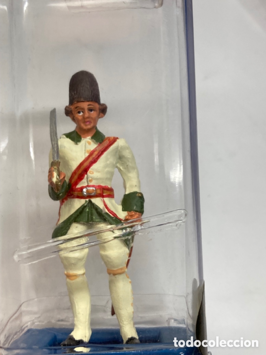 Altes Spielzeug: Soldadito de plomo en cajita