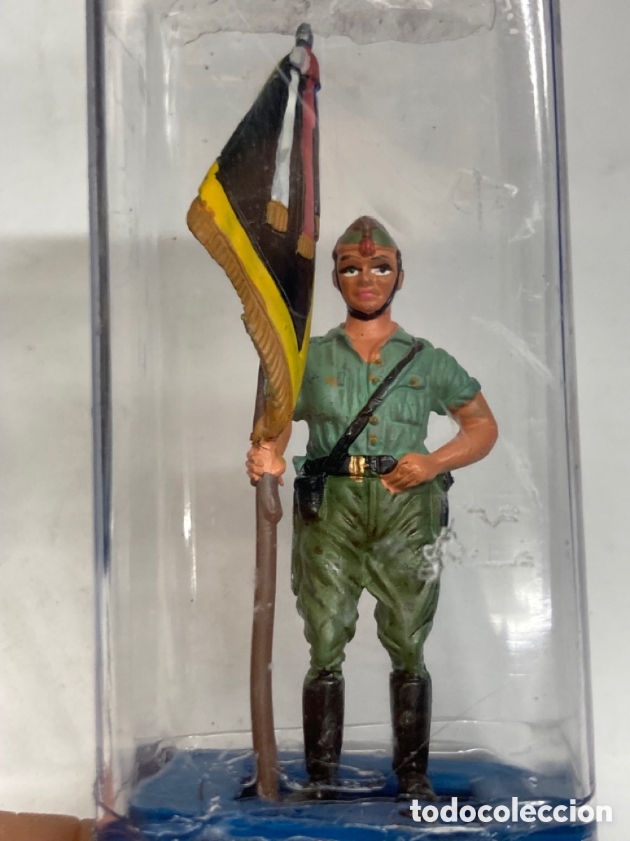 Altes Spielzeug: Soldadito de plomo en cajita