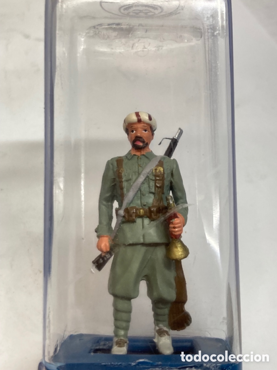 Altes Spielzeug: Soldadito de plomo en cajita